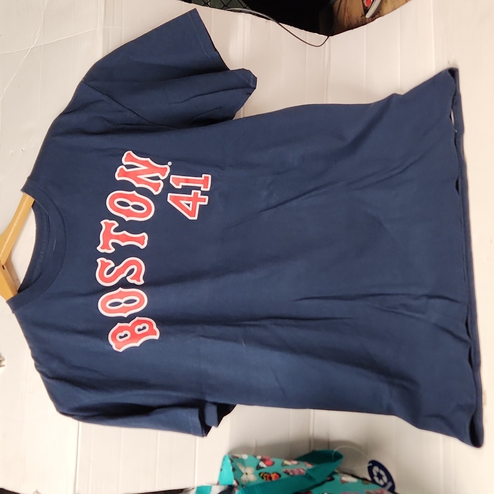 EUC Genuine Merchandise Boston Redsox #41 Sale Men's sz L tshirt